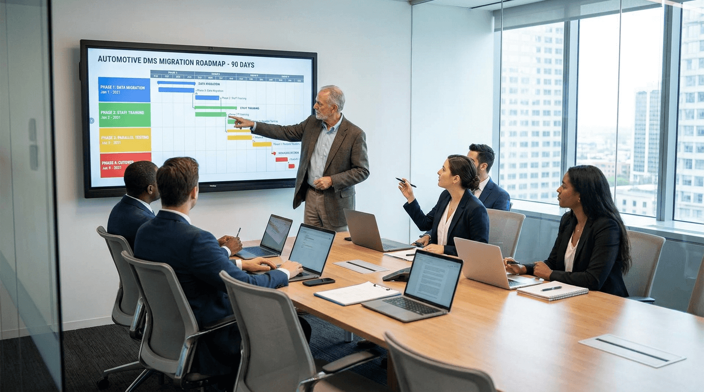 From Legacy DMS to Modern Platform: A 90-Day Migration Roadmap (Without Disrupting Sales Ops)